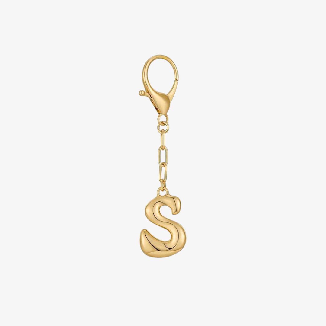 Bubble Letter Charm