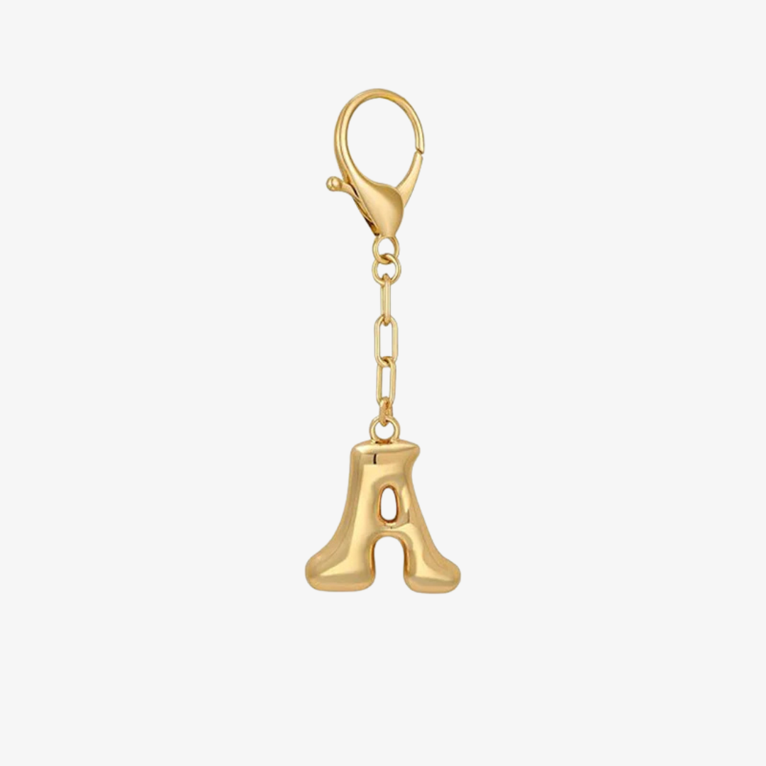 Bubble Letter Charm