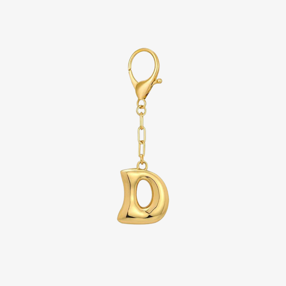 Bubble Letter Charm