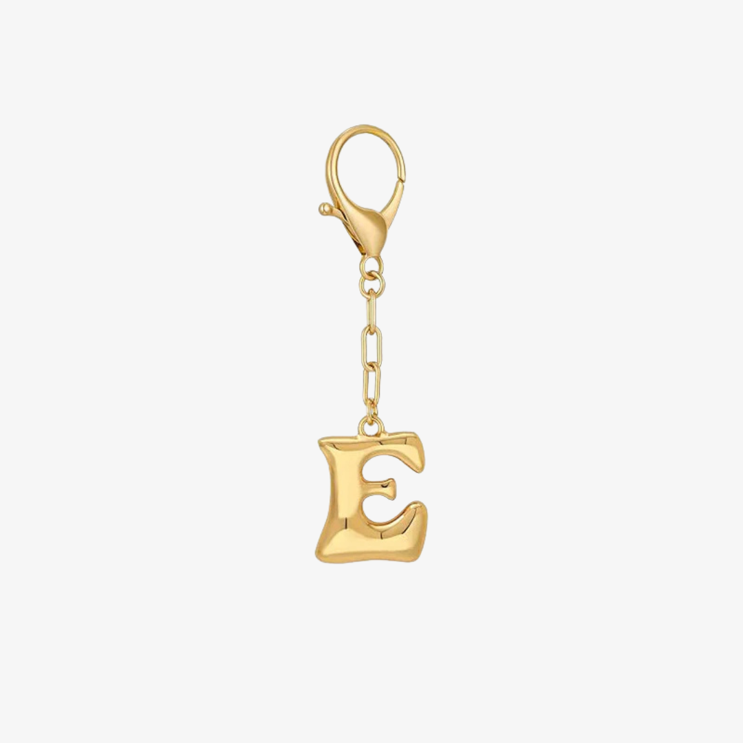 Bubble Letter Charm