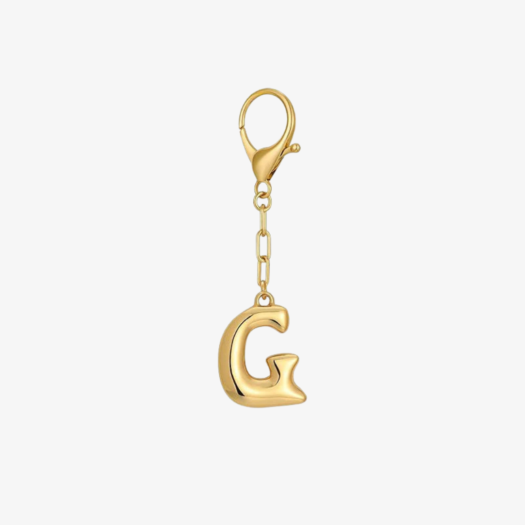 Bubble Letter Charm